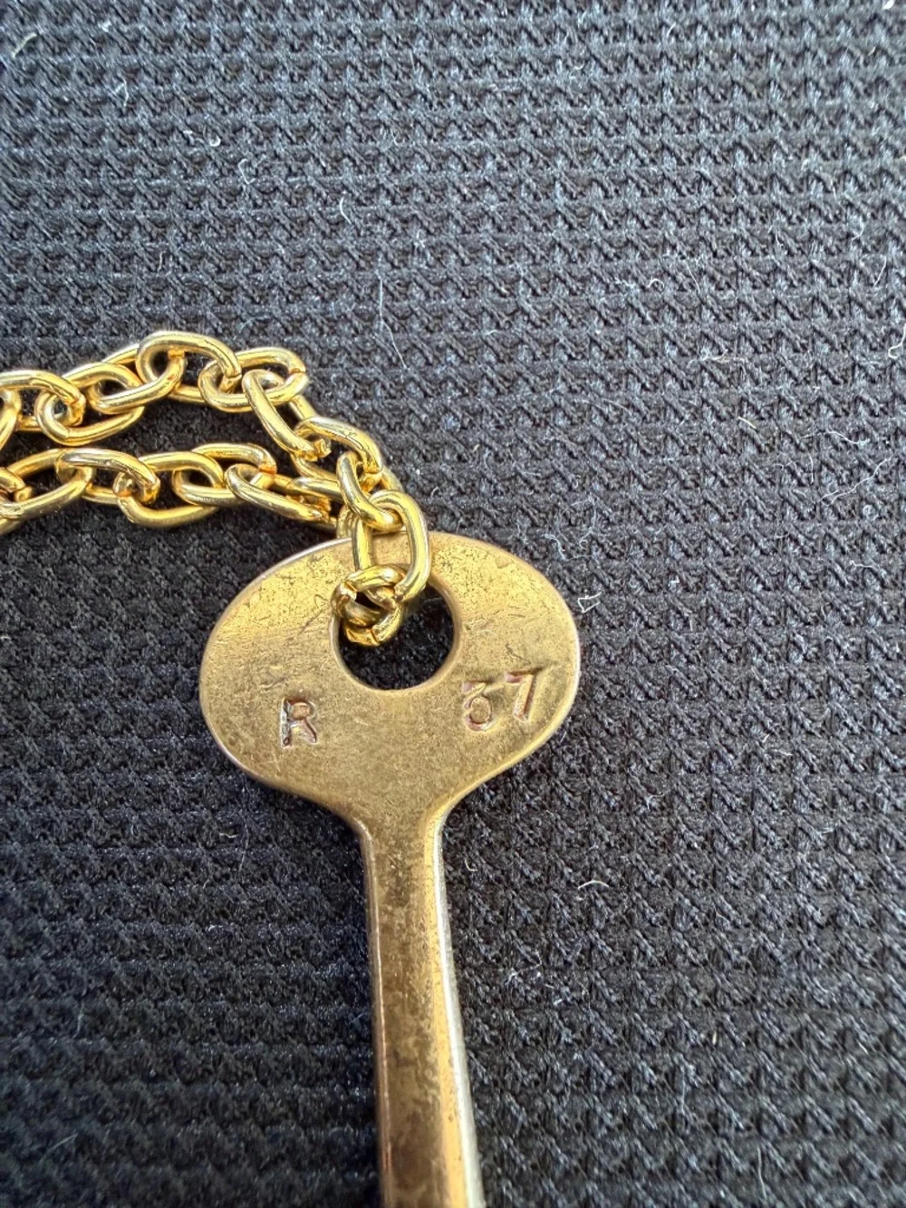 Old heavy skeleton Key.
